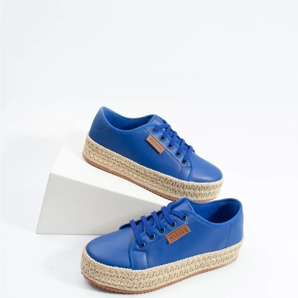 Blue Espadrilles Sneakers